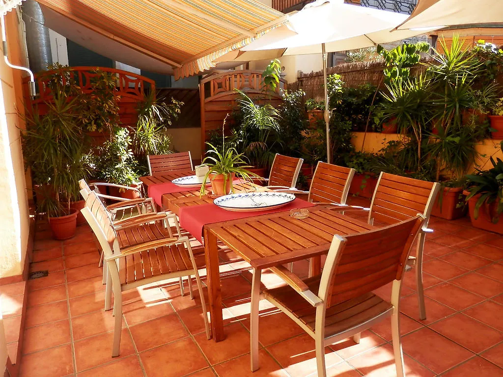 Barcelona Central Garden Hostal Španělsko